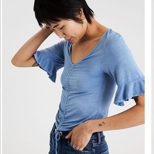 Soft & Sexy Blue Shirt